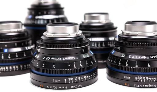 Série Zeiss CP2 EF/PL